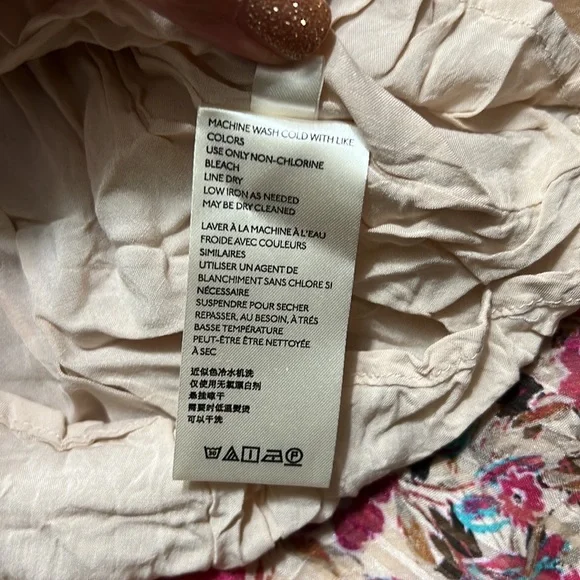 Free People Closer To The Heart Tiered Floral Dress Size XS - Picture 14 of 16